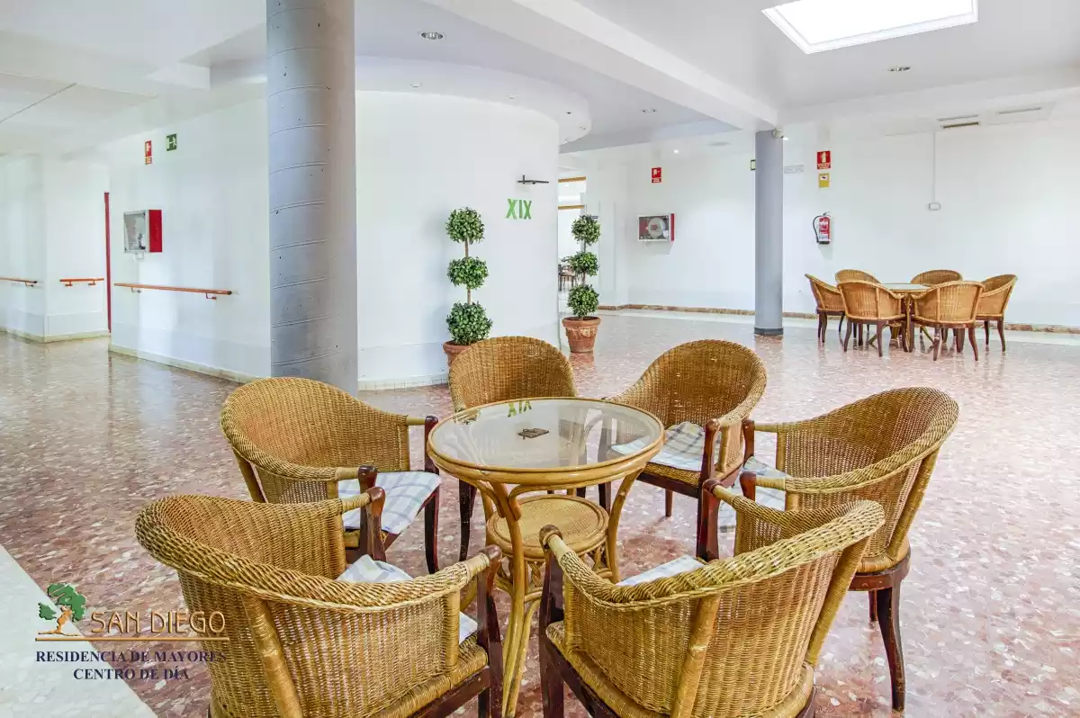 sala de ocio residencia geriátrica en Talavera