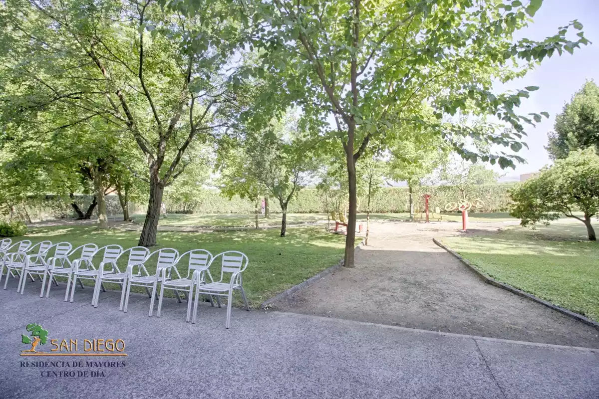 espacio natural residencia tercera edad en Talavera